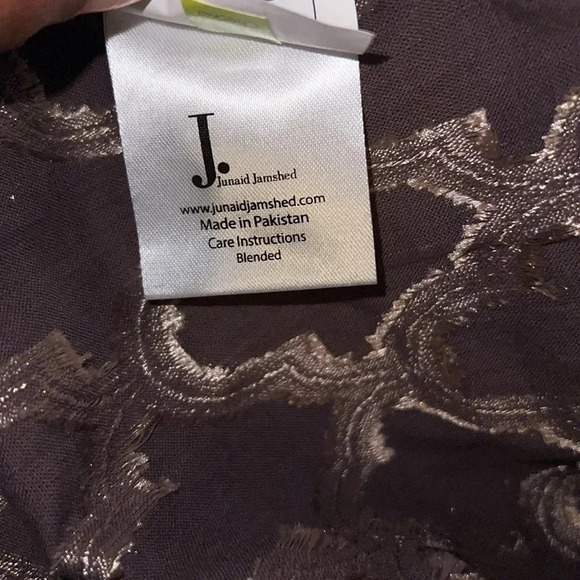 J designs Tile Print  hand embroidered Viscose Kaftan Midi dress Sz small - Picture 13 of 14